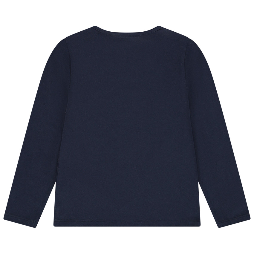 T-shirt manches longues en jersey print love pour fille 