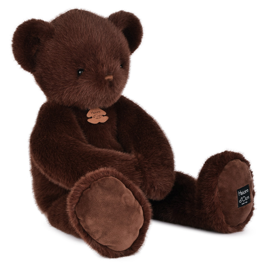 Peluche Ours Clémentin 60CM Choco/Cranberries 