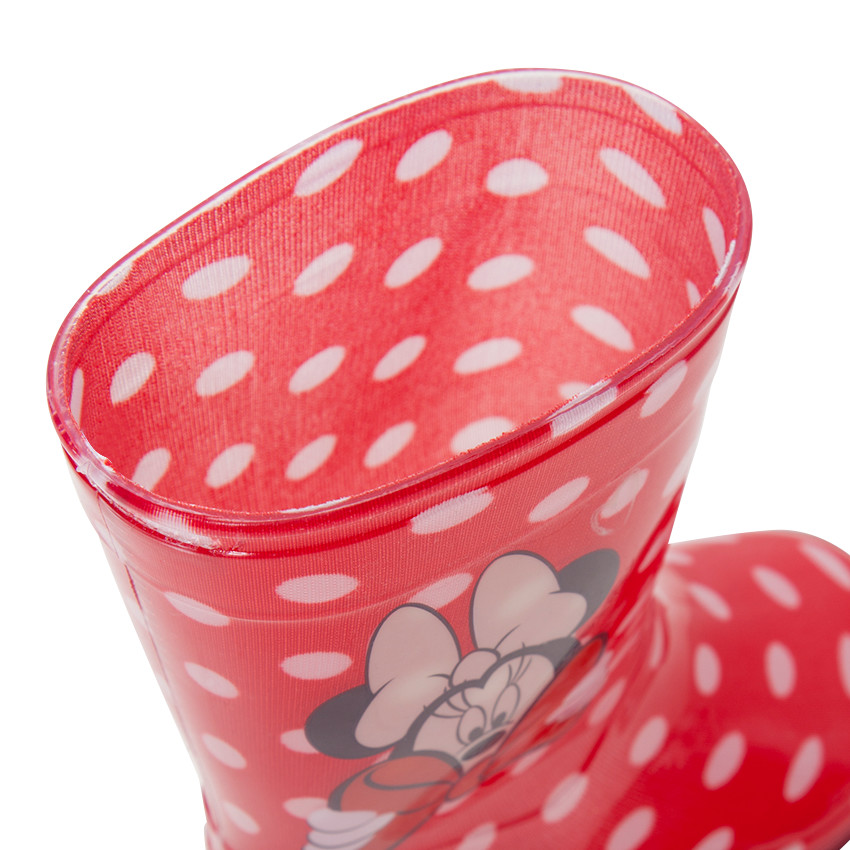 Rubberen regenlaarzen met bolletjes "all-over" Disney Minnie van 24 tot 29 