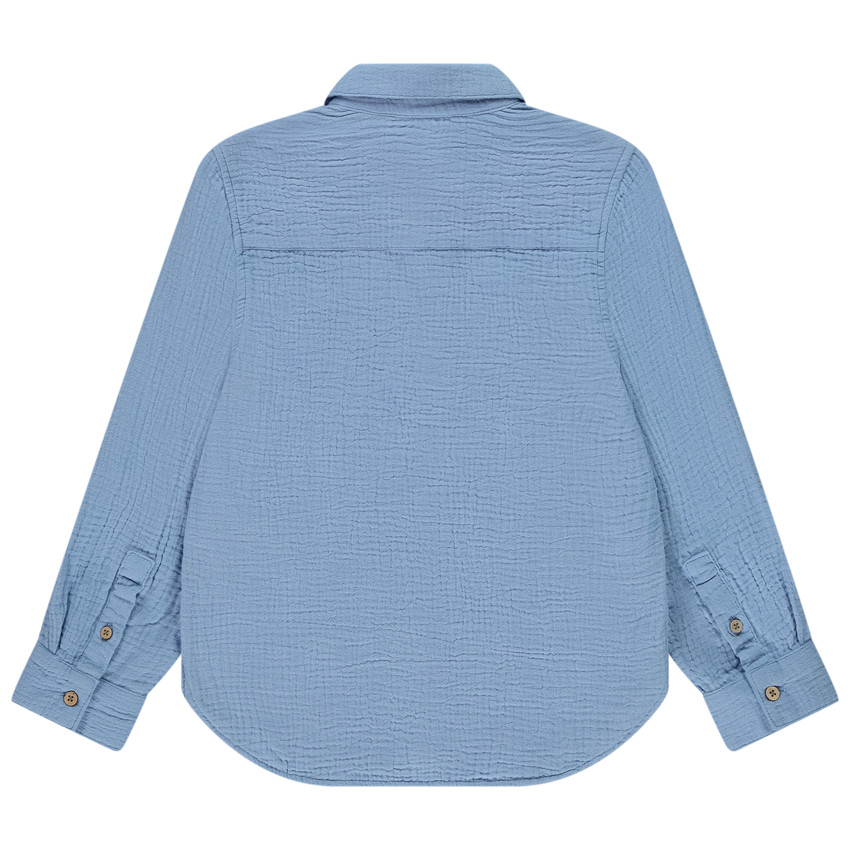 Lange mouwen effen tetra shirt voor jongens 