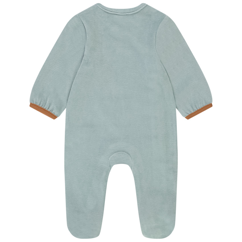 Dors-bien ludique dinosaure en velours pour bébé garçon 