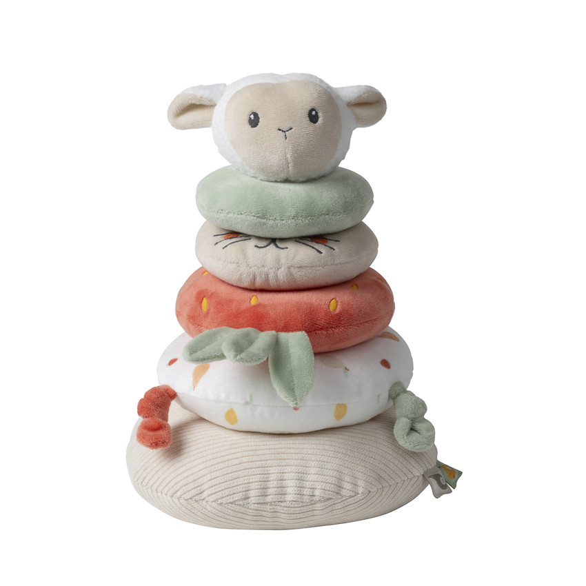 Tour d'activités en tissu à empiler La Vie à la Ferme 