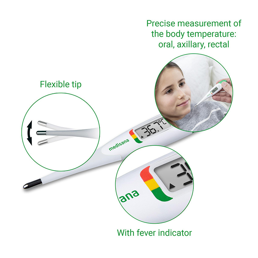 Thermomètre digital TM 705 embout flexible  