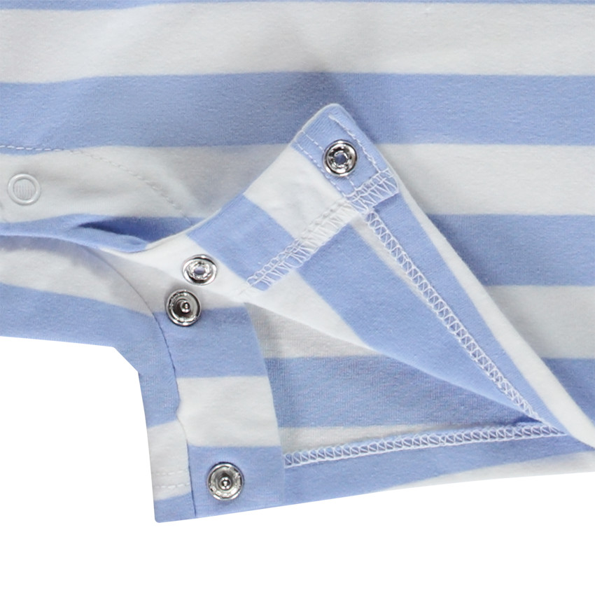 Lot de 2 combishorts fantaisie esprit Mykonos pour bébé garçon 