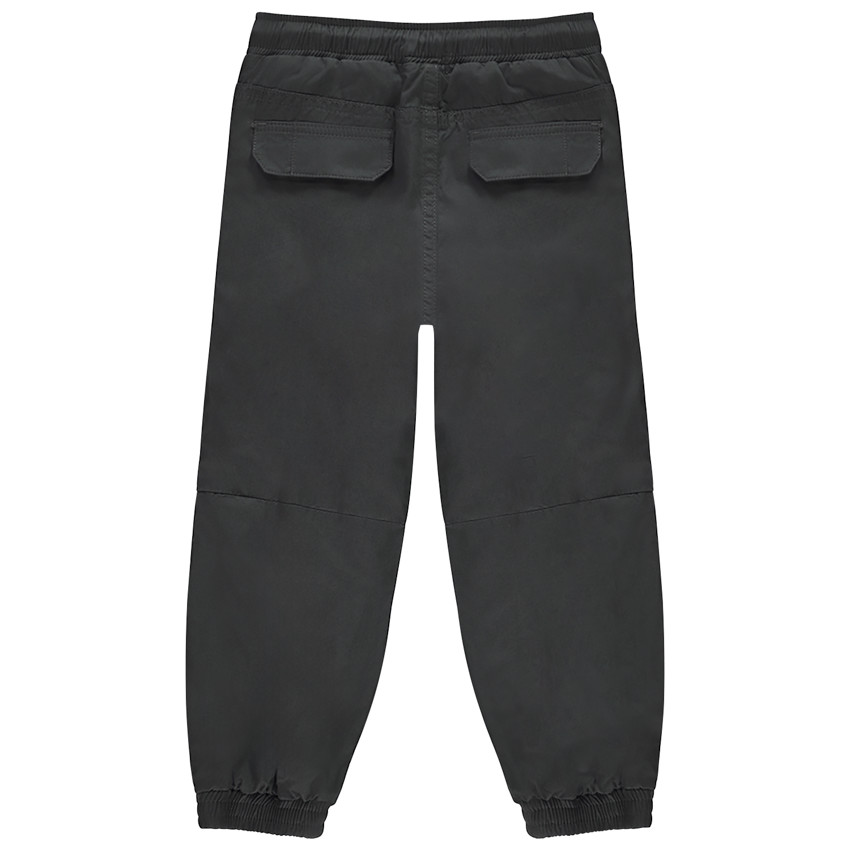 Pantalon battle doublé jersey à plis pour garçon 