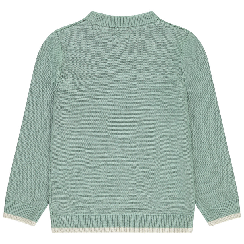 Trui in jacquard voor jongen 