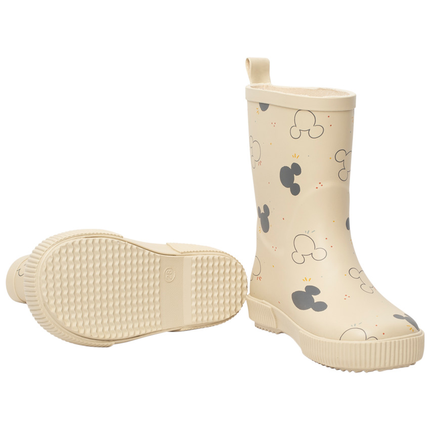 Bottes de pluie en caoutchouc imprimé Mickey Disney all-over pour garçon 