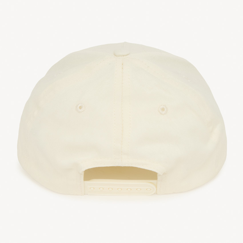 Casquette unie fleurs de tiaré en cording pour fille 