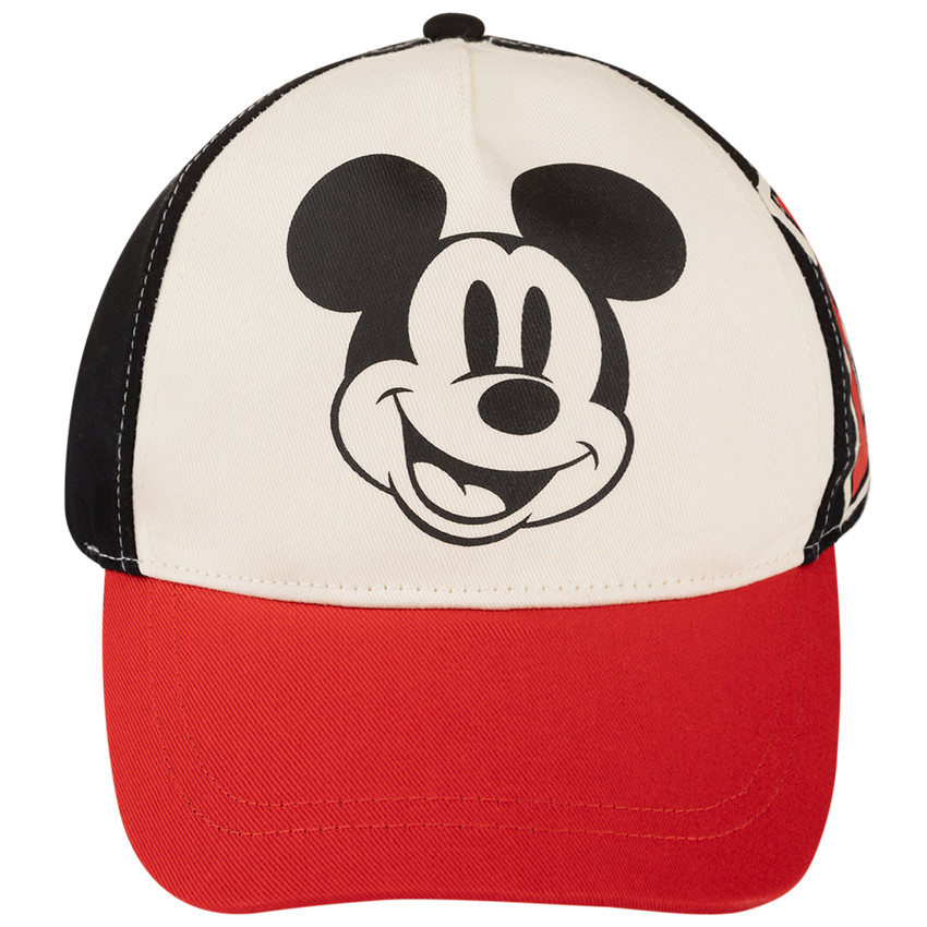Casquette tricolore Mickey Disney pour garçon 