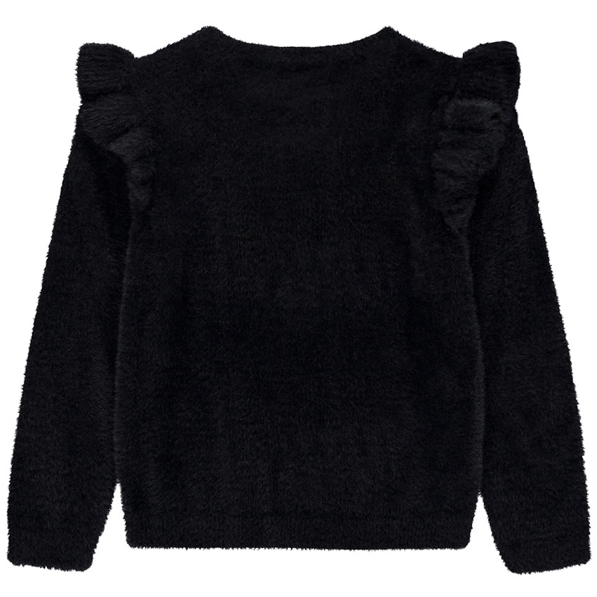 Pull en tricot avec sequin fantaisie pour fille 