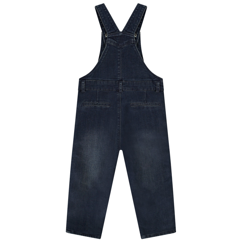 Salopette jeans effect voor baby jongen 