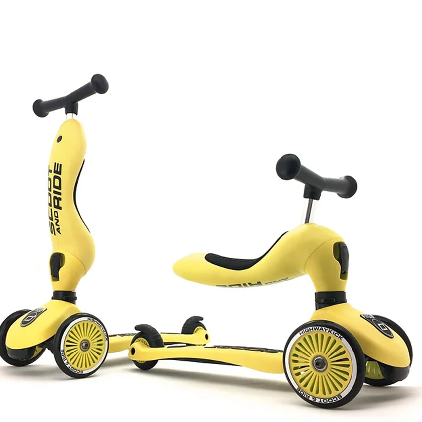 Step 2-in-1 Highwaykick 1 Lemon 12m-5j 