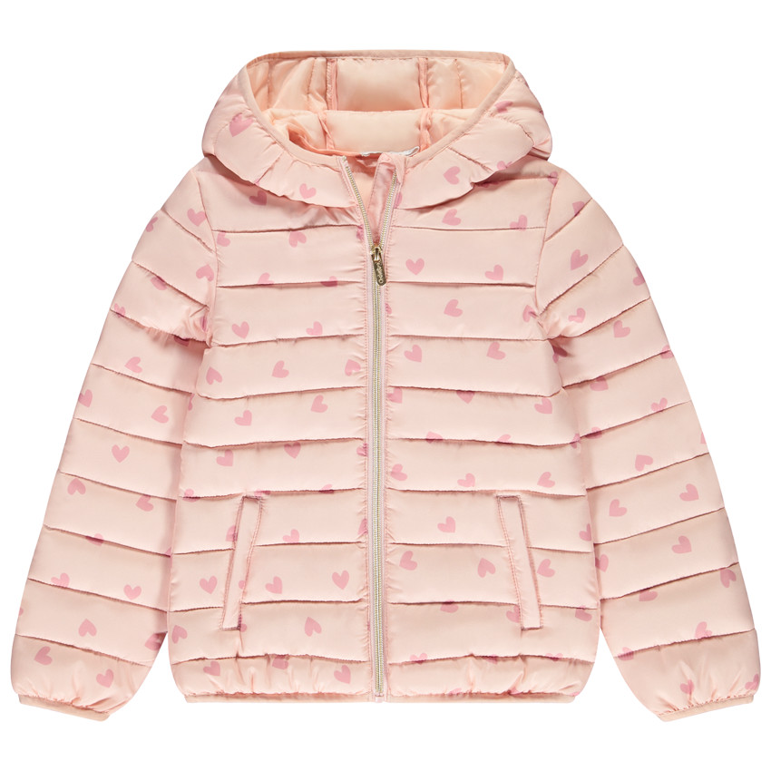 Donsjas met hartjesprint voor meisjes 