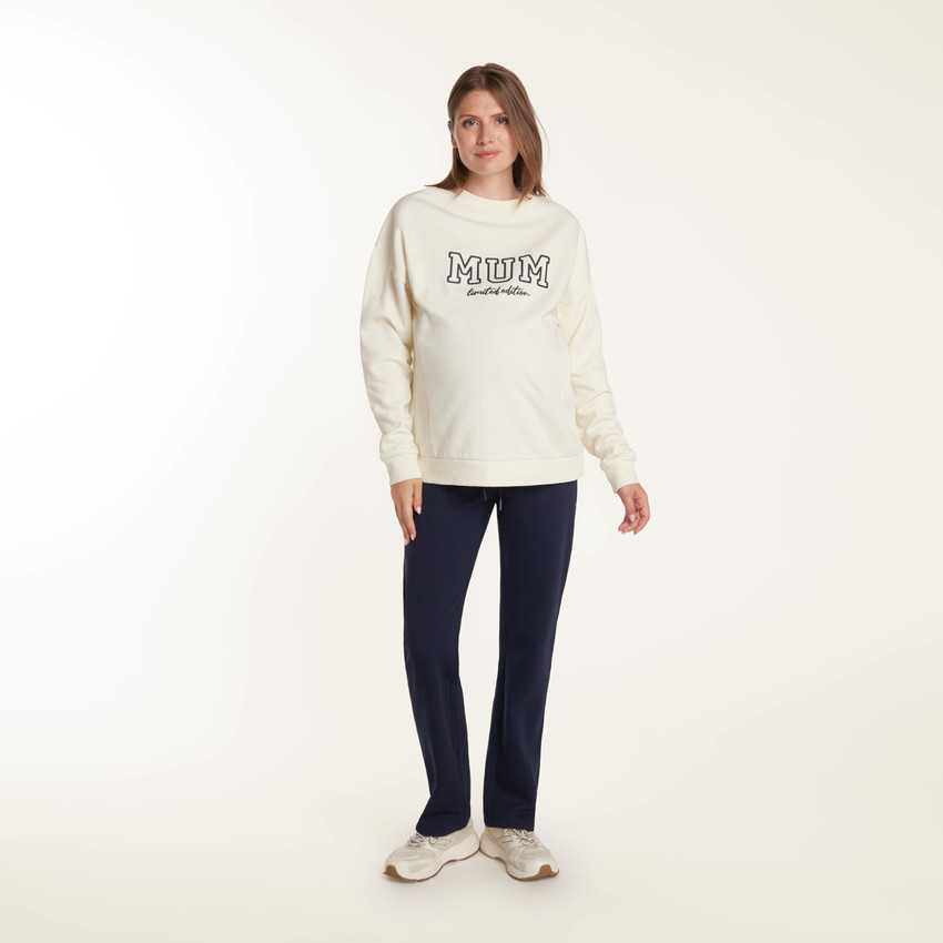 Pantalon de jogging maternité en molleton 