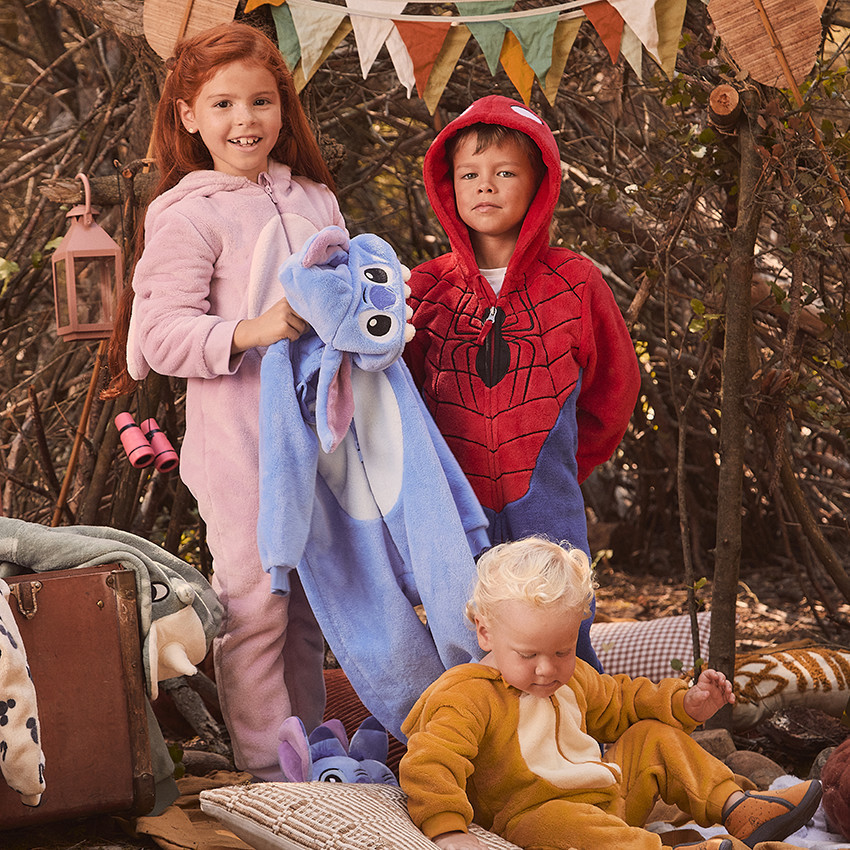 Pyjama topper in sherpa Spider-Man Marvel jongens 