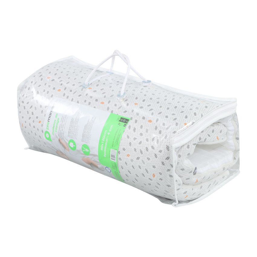 Reisrokmatras 60 x 120 cm bedrukt 