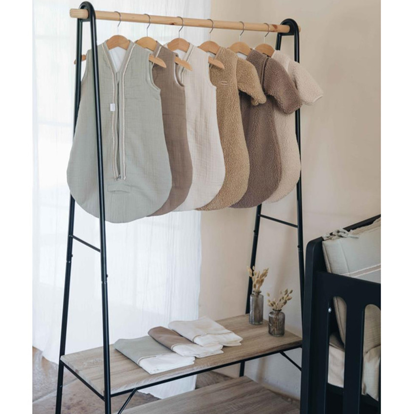 Drap + taie de lit 100x150cm Chocolate 