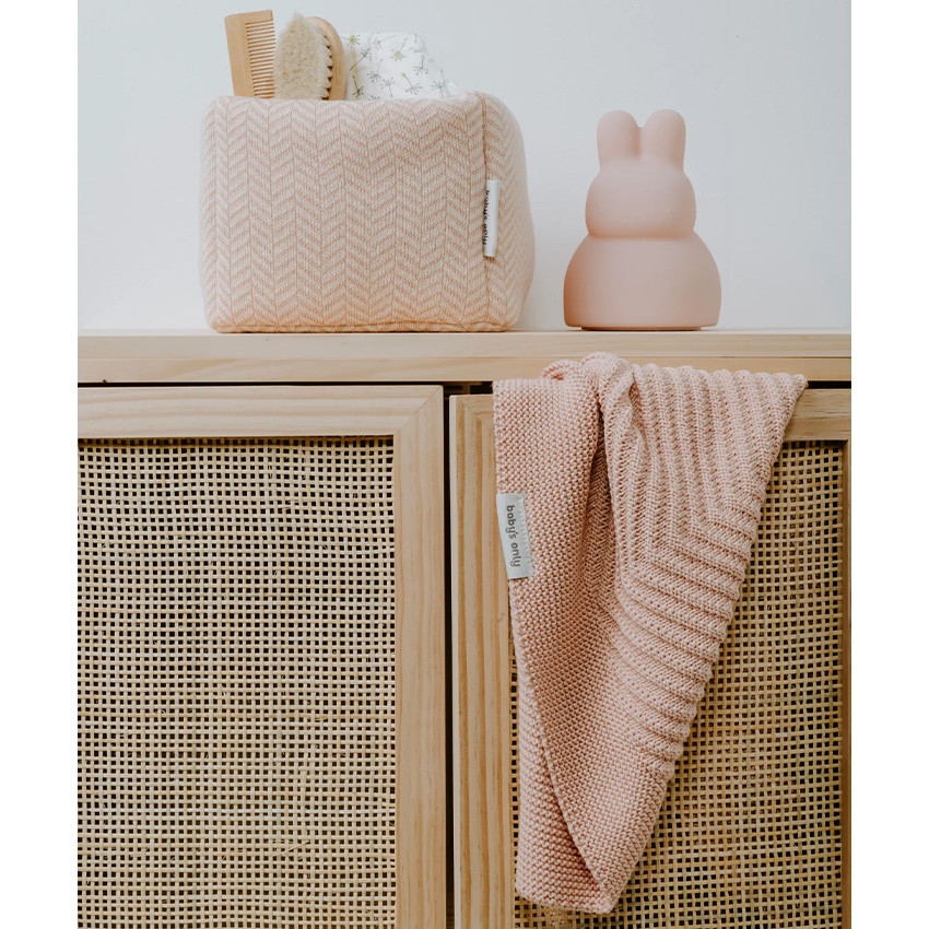 Deken wieg Grace Blush 