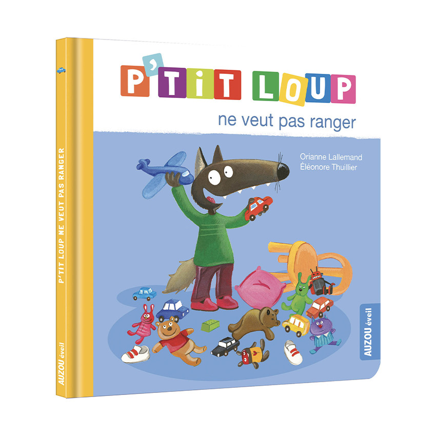 Boek FR P'tit Loup ne veut pas ranger 1jaar+ 