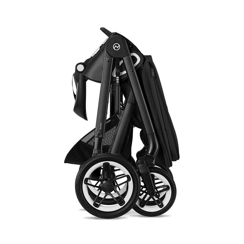 Poussette Talos S Lux Châssis Noir - Moon Black 
