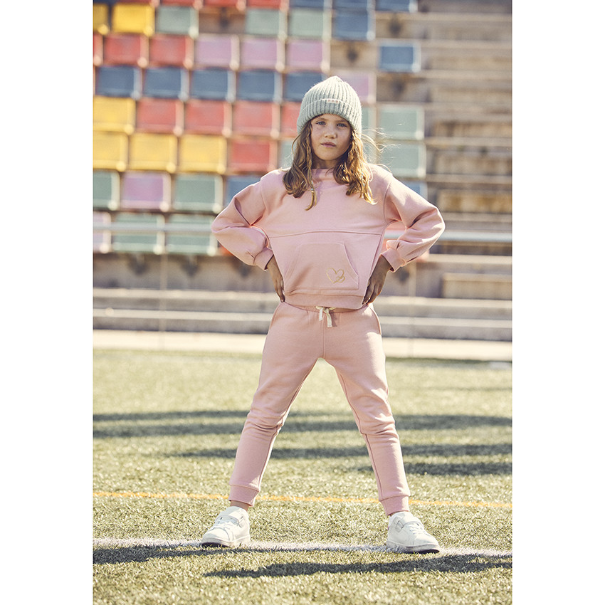 Bonnet côtelé uni fille 