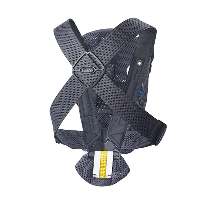 Buikdrager Mini 3D Mesh - Antraciet 
