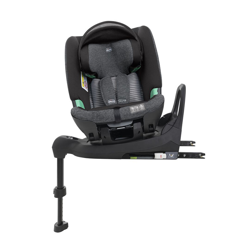 Siège-auto Bi-Seat i-Size Air black air + base rotative 360 