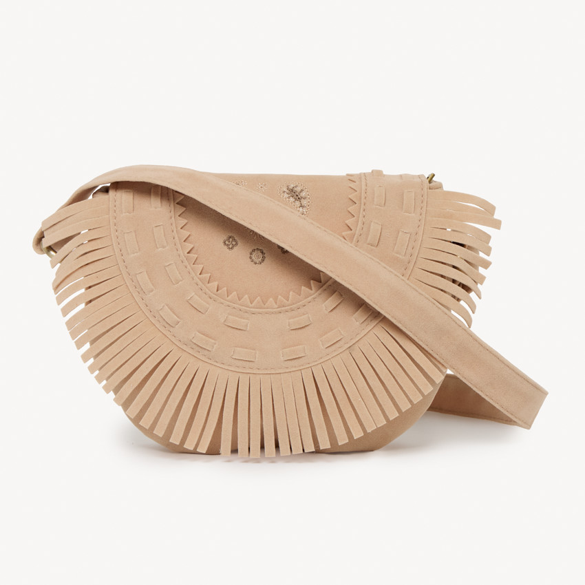 Schoudertas met franjes voor meisjes 