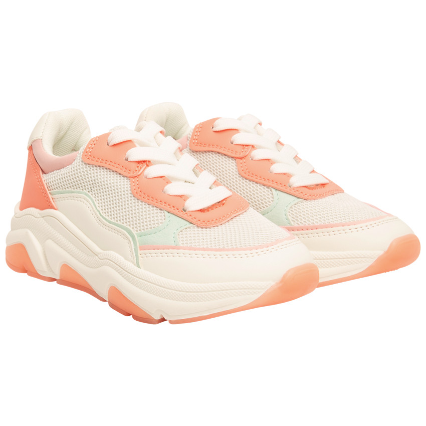 Sneakers met inzetstukken en mesh voor meisjes 