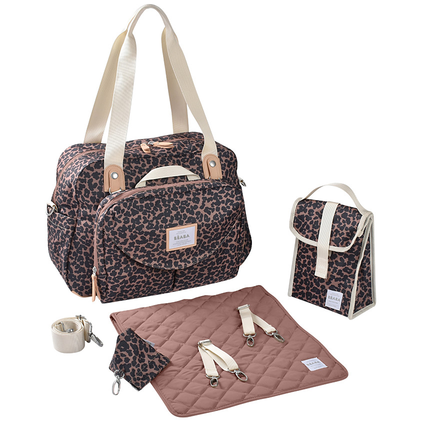Sac à langer Genève Léopard Beaba