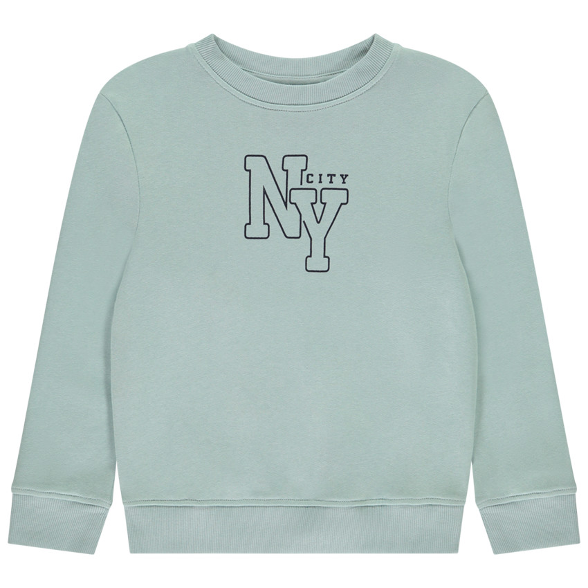Sweat molleton print "NY city" pour garçon 