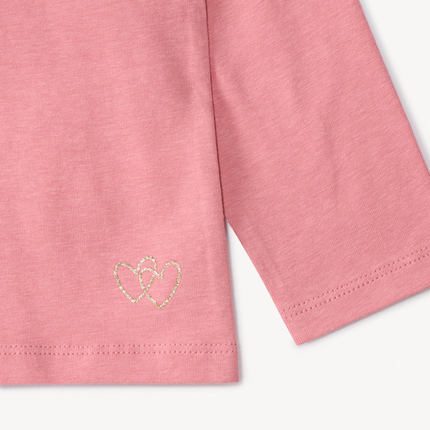 Lot de 3 t-shirts manches longues unis pour bébé fille 