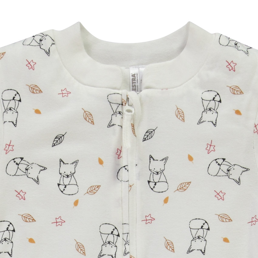 Pyjama topper met vosjes voor baby