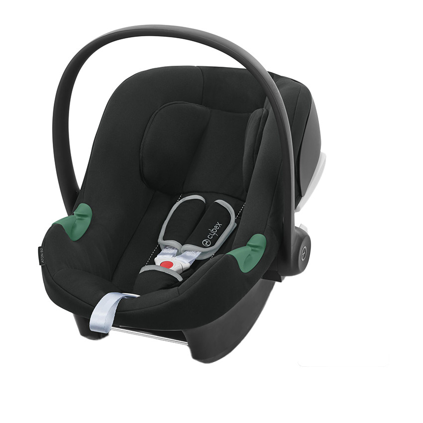 Poussette 2 en 1 Eos Black Moon Black + siège-auto Aton B2 i-Size  