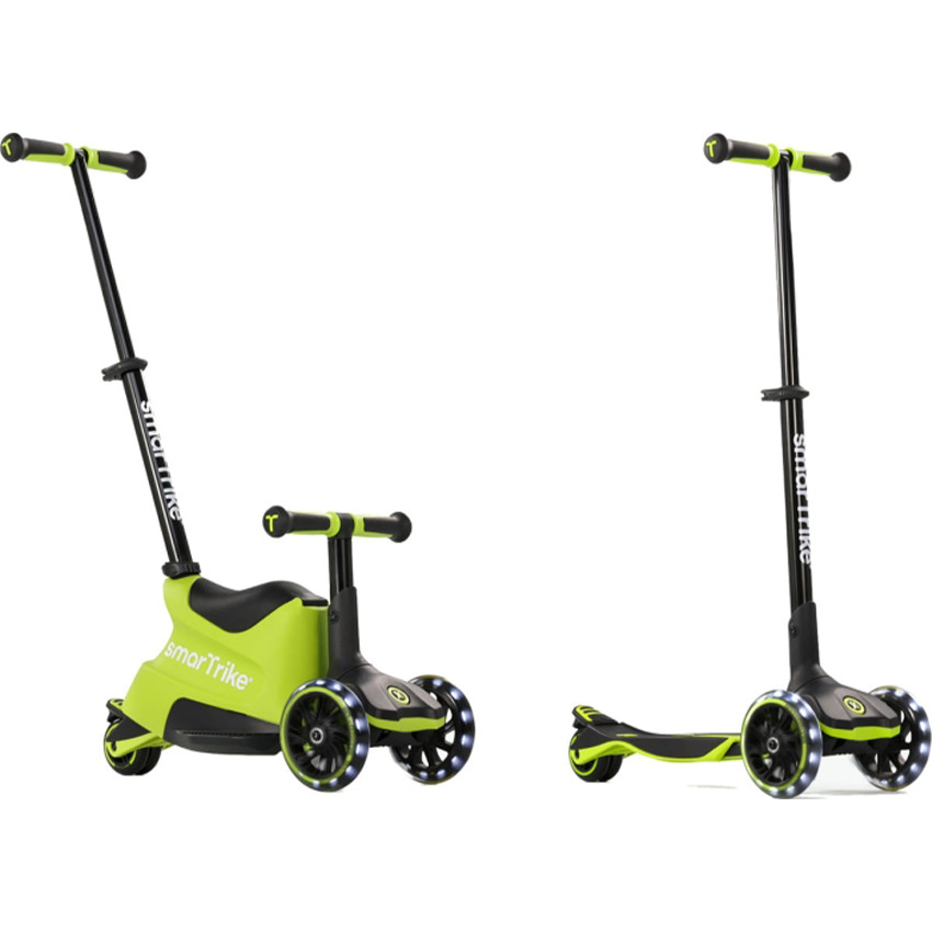 Scooter Xtend Ride On Trottinette 3-en-1 Lime 12M-12ans 