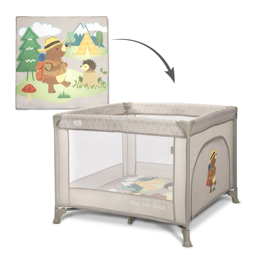Parc Play’N’Relax 100X100X75cm Beige 