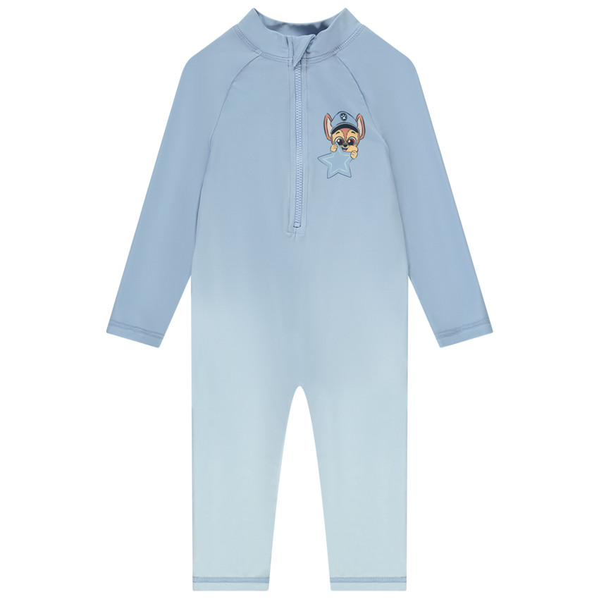 Combinaison de bain anti-UV effet dégradé Pat'Patrouille pour bébé garçon 