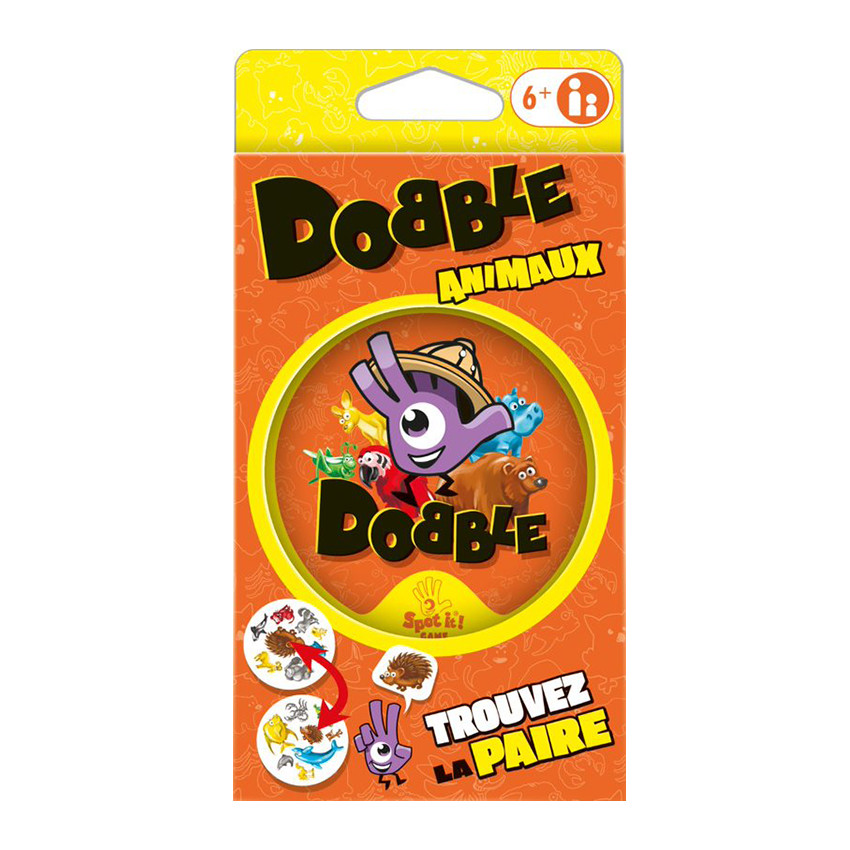 Jeux de Société - Dobble Animaux Blister Eco 
