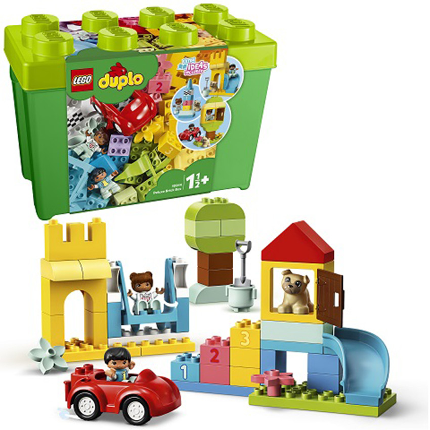 Boîte de Briques Deluxe 85 Pièces - Lego Duplo 18m+ 