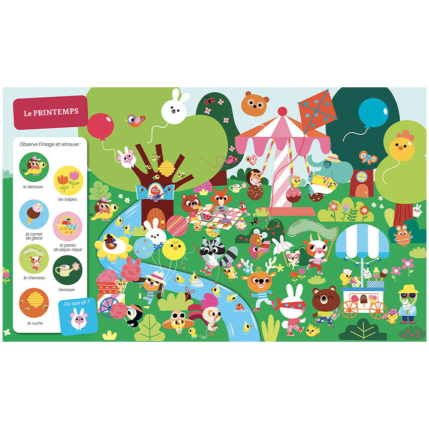 Boek FR Pasen Cherche & Trouve des tout-petits 12m+ 