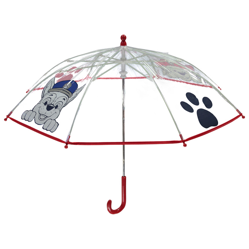 Parapluie transparent Chase & Marshall Pat'Patrouille pour garçon 