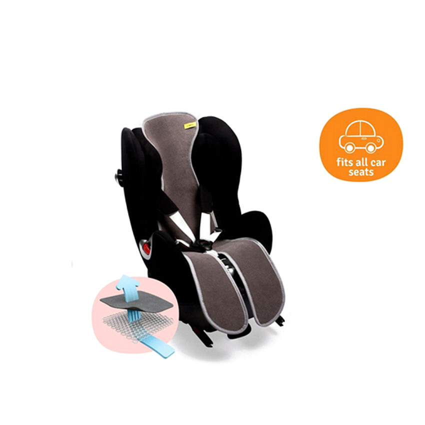 Coussin Air Layer siège-auto GR2/3 avec jambes - Anthracite 