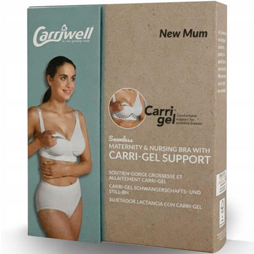 XL - Soutien-gorge d'allaitement sans coutures Caari-gel - Miel 