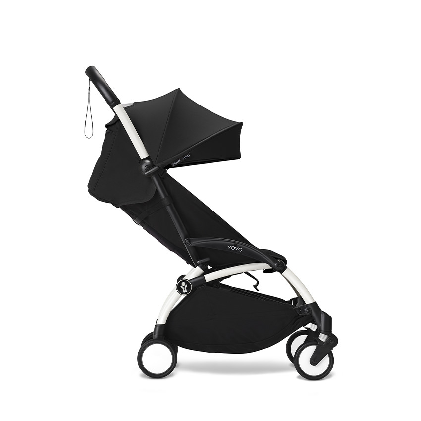 Kinderwagen Stokke® YOYO³ vanaf 6 maanden - Frame wit/Zwart 