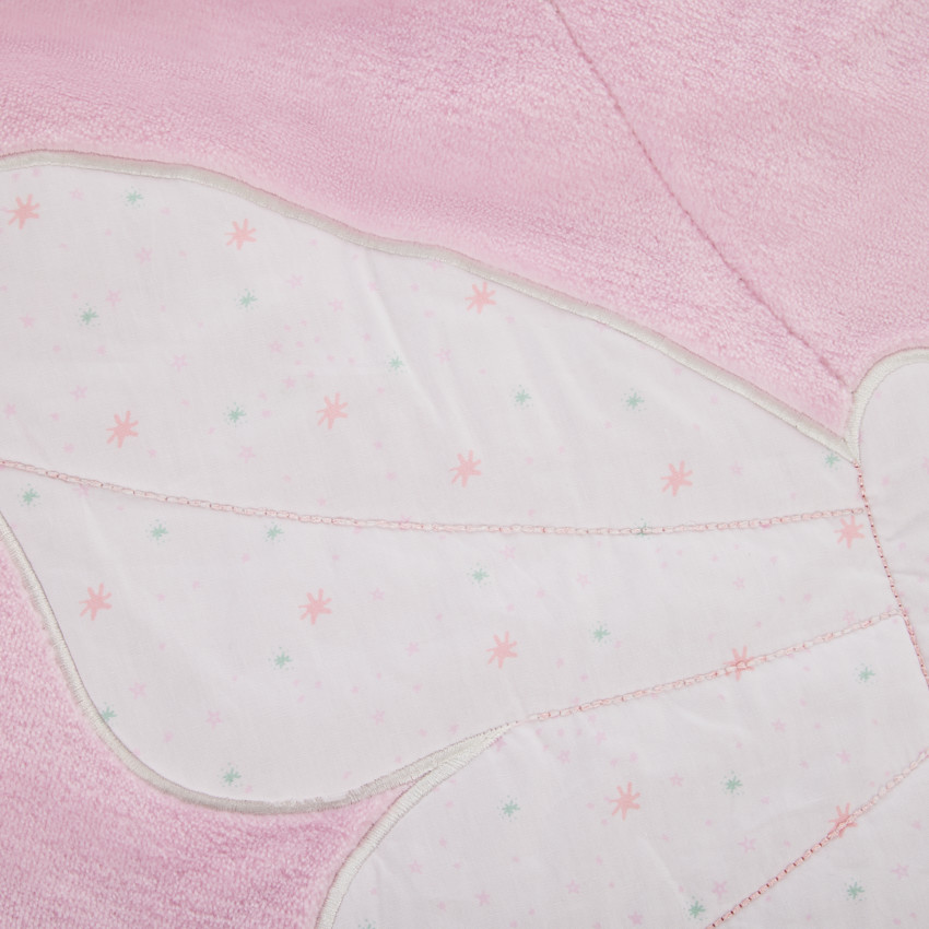 Tapis de parc bi-matière 70 x 95 cm imprimé/Papillon 