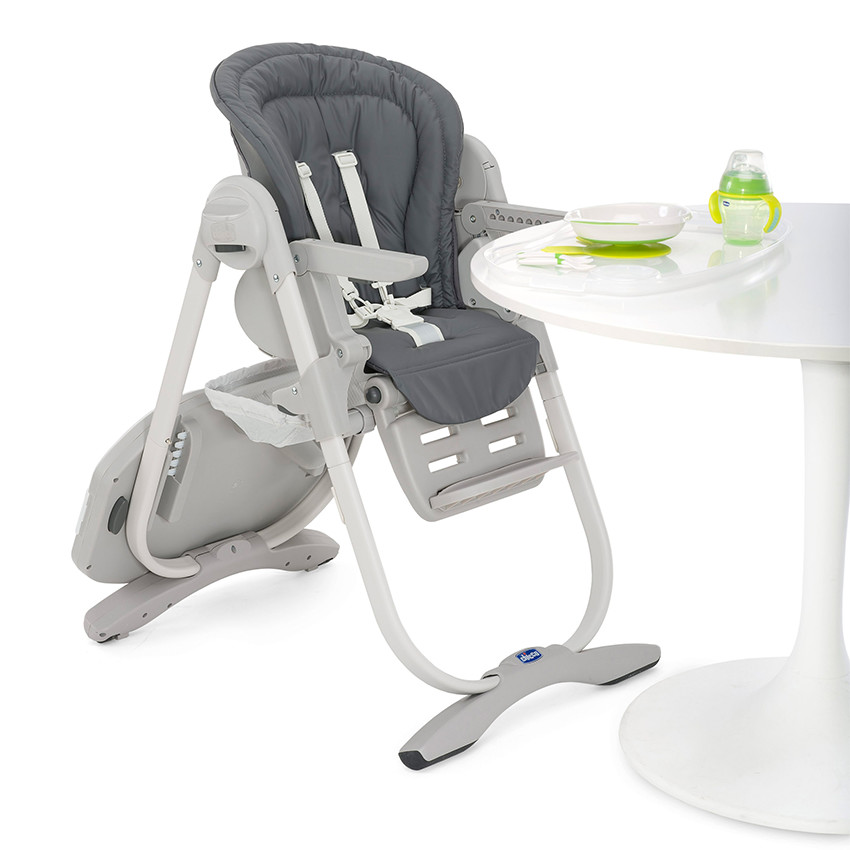 Hoge Stoel Polly Magic - Licht Grey 