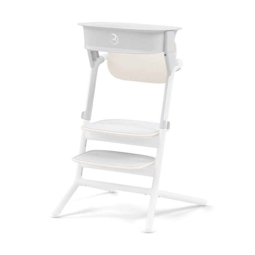 Set de tour d'apprentissage pour chaise haute Lemo all white 