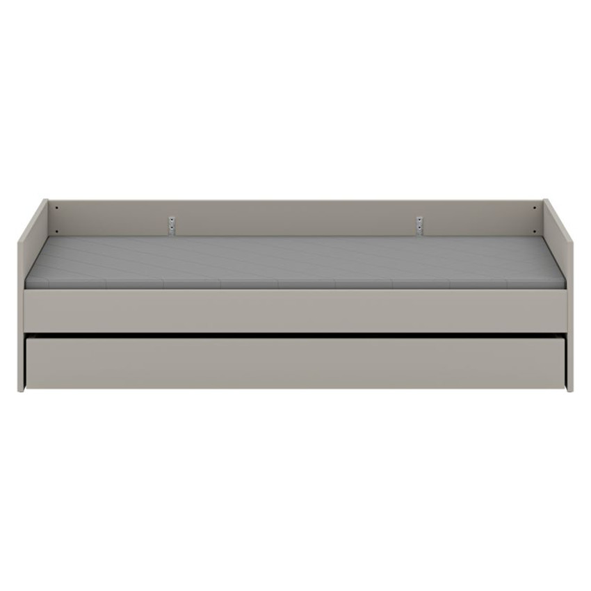 Lit Brother Stu Mezzanine 90x200cm Taupe 