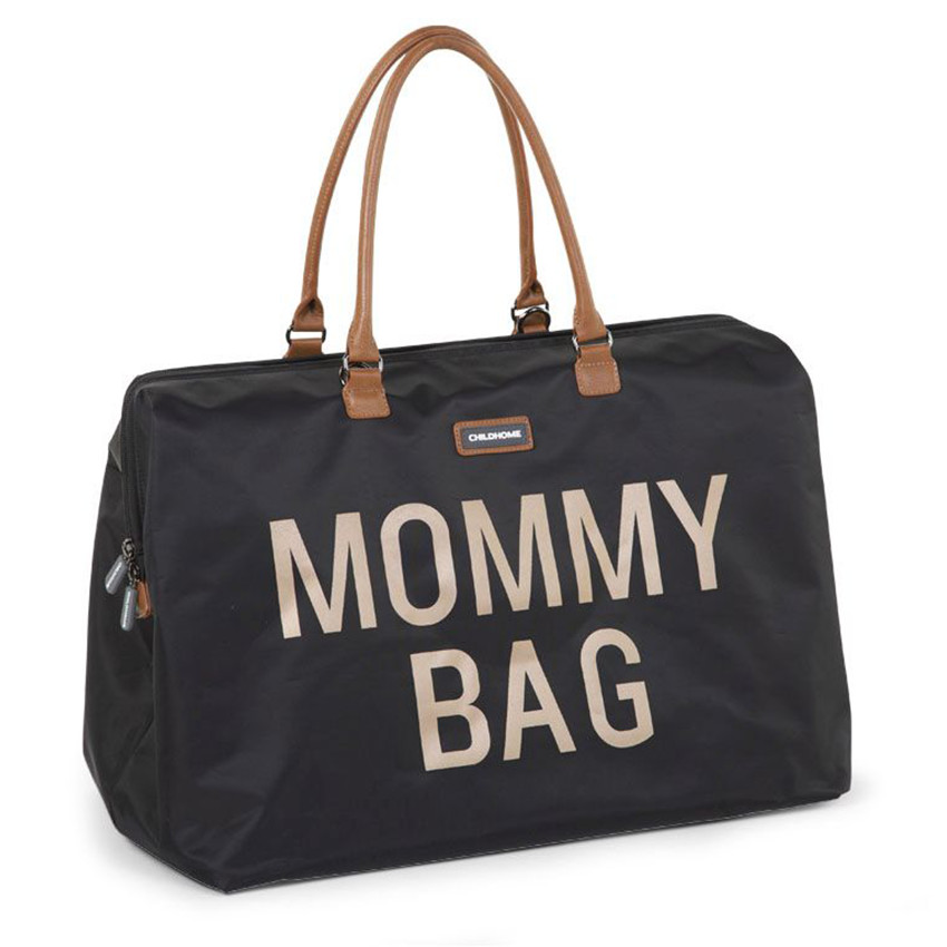 Sac à langer Mommy Bag - Noir/Or 