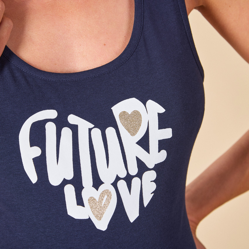 Débardeur de grossesse printé pour femme  